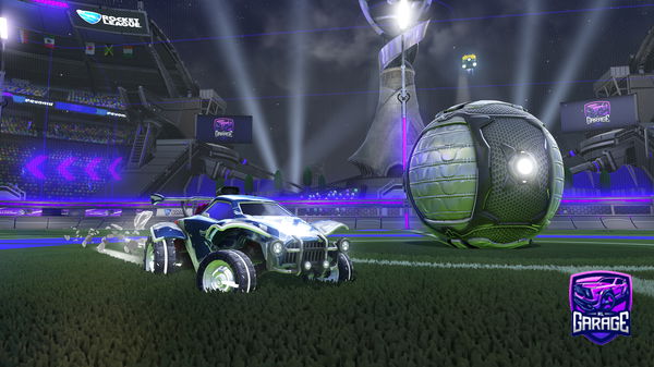 A Rocket League car design from TyL8