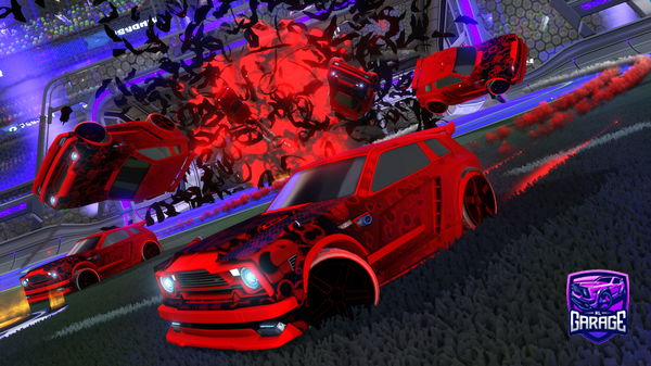 A Rocket League car design from PIUIRFIE