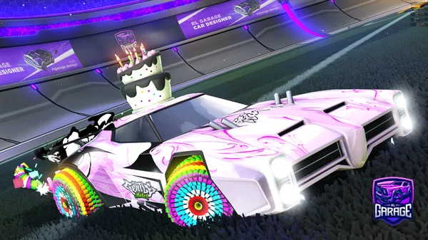 A Rocket League car design from SuperMommy