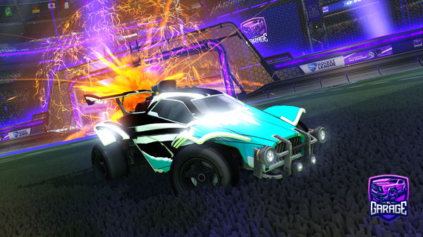 A Rocket League car design from ObliteroiD