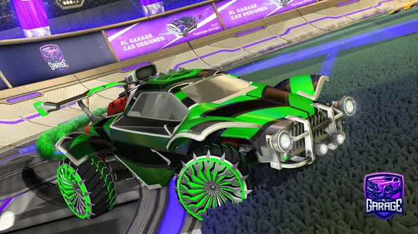 A Rocket League car design from Mec_GAMER