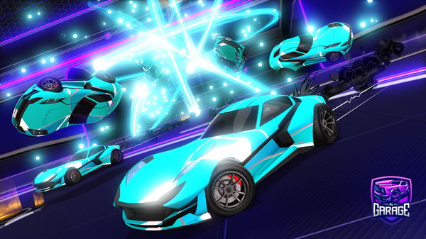 A Rocket League car design from Damphedgehog406