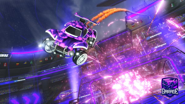 A Rocket League car design from corxpts