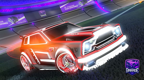 A Rocket League car design from Bonus_DuX