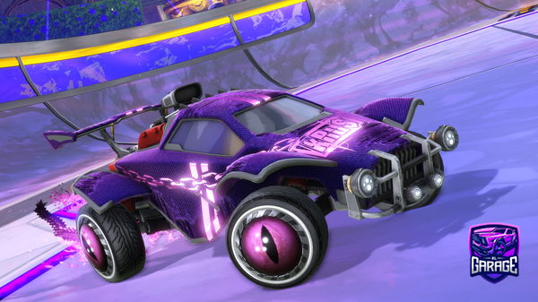 A Rocket League car design from Lightning17