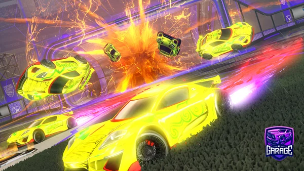 A Rocket League car design from TheGrapeBambeano