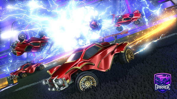 A Rocket League car design from JustMATES_CZ