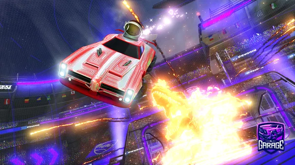 A Rocket League car design from TStriker07