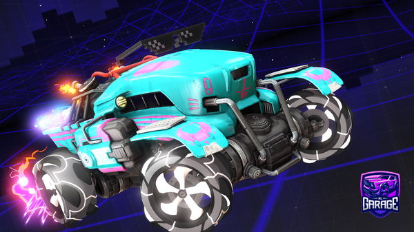 A Rocket League car design from onunciato