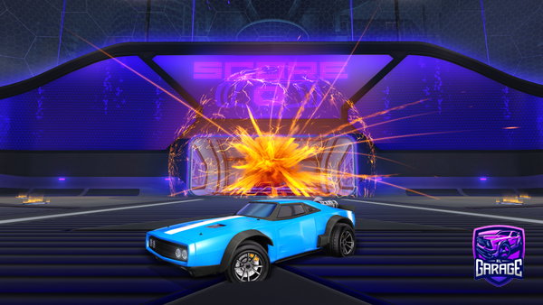 A Rocket League car design from FancyGarbageCan