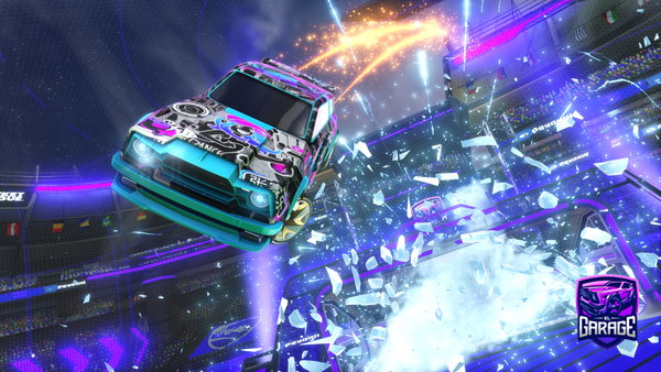 A Rocket League car design from ILikeBagels