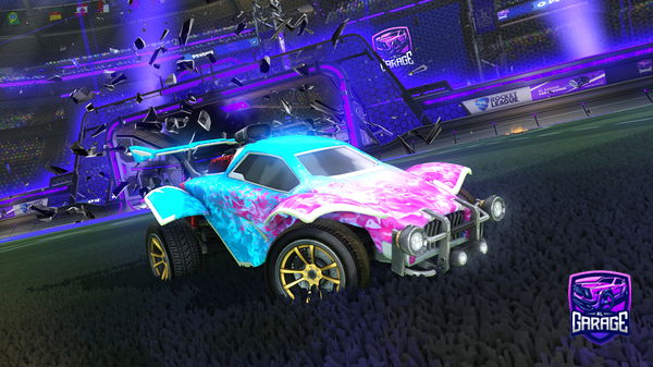 A Rocket League car design from FuzzyPotato7824