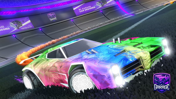 A Rocket League car design from Lol2012