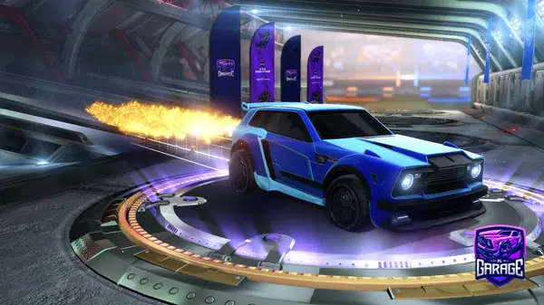 A Rocket League car design from CATASTROFYE