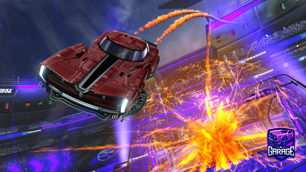 A Rocket League car design from apolo28_