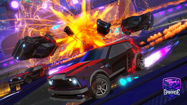 A Rocket League car design from Thets02