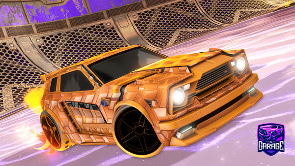 A Rocket League car design from Mafas187