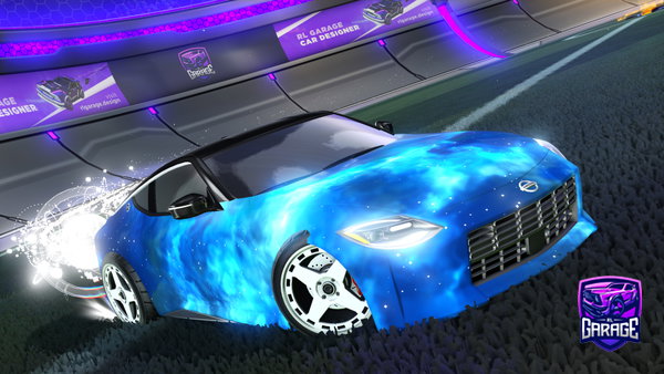 A Rocket League car design from ElPititumaxiom