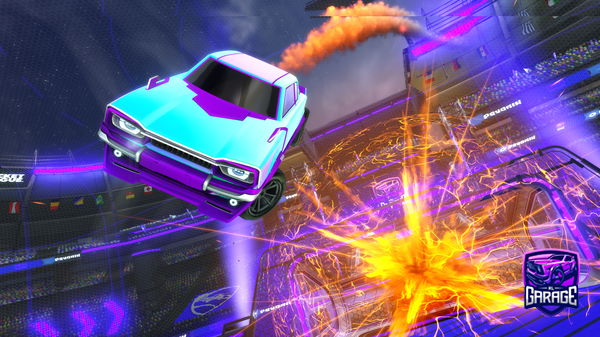 A Rocket League car design from fr00zennn