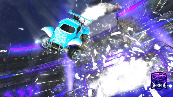 A Rocket League car design from D4RKNinjaCat