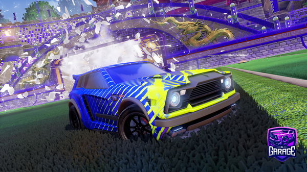 A Rocket League car design from Vital_RL