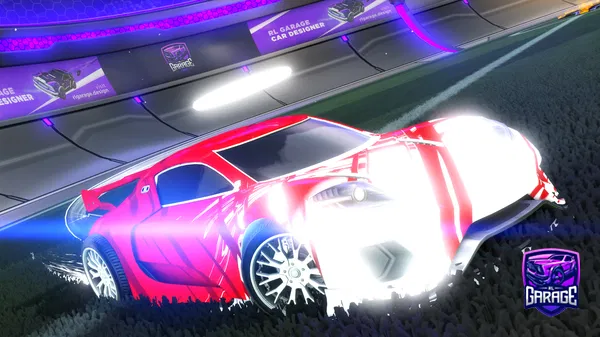 A Rocket League car design from Lucasglenn