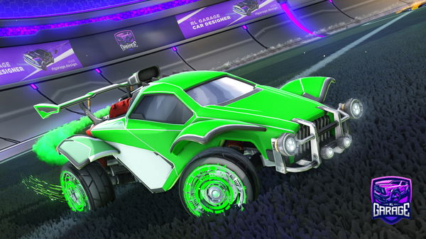 A Rocket League car design from cheez2win