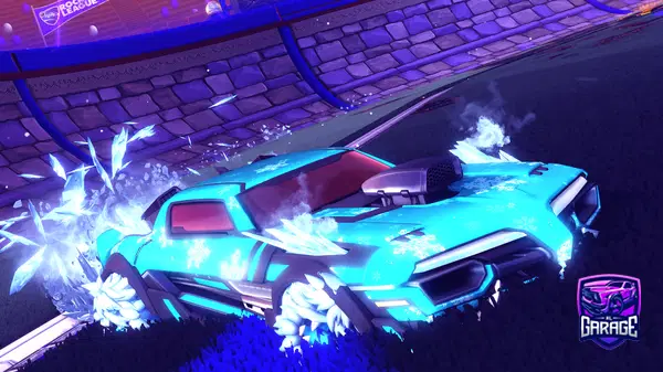 A Rocket League car design from HELL78