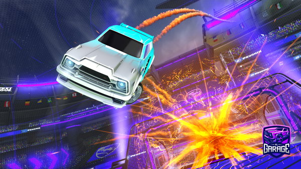 A Rocket League car design from Matteo230807
