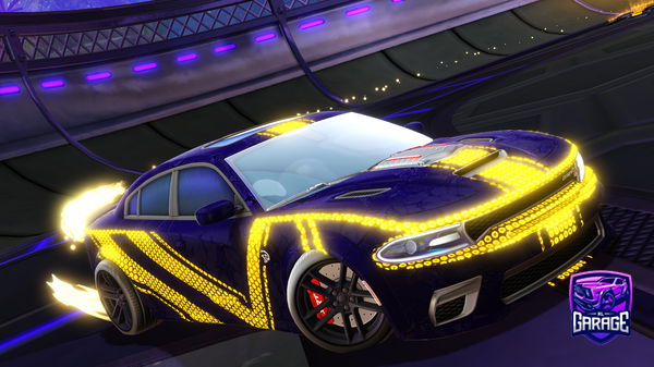A Rocket League car design from MTGX