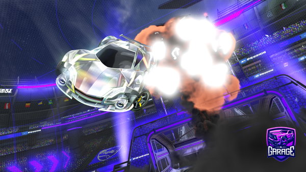 A Rocket League car design from novaefusion