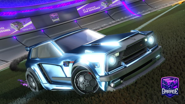 A Rocket League car design from VaveAtomic