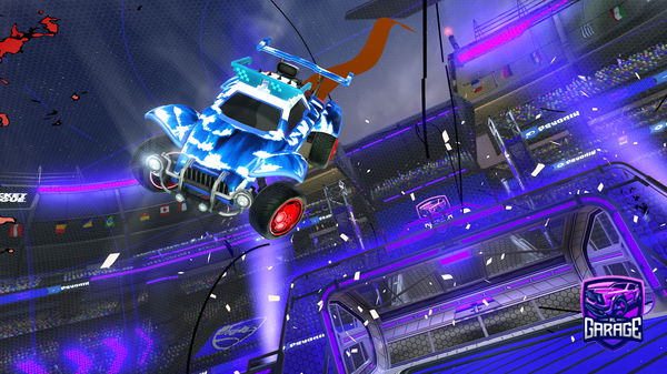 A Rocket League car design from relyttyler