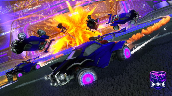 A Rocket League car design from gurkasos