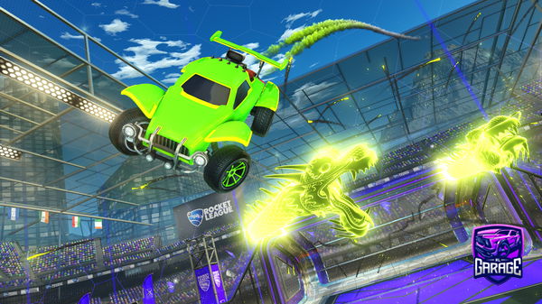 A Rocket League car design from Deb4_