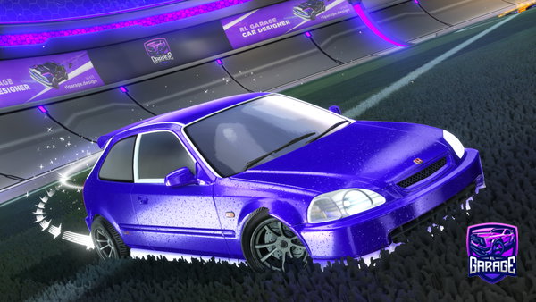 A Rocket League car design from Yo7