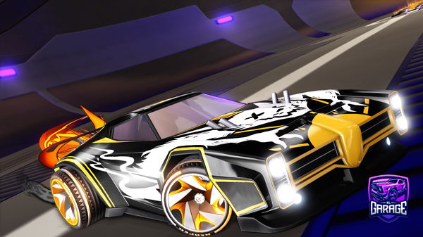 A Rocket League car design from MystixCCFC