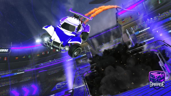 A Rocket League car design from kzeh