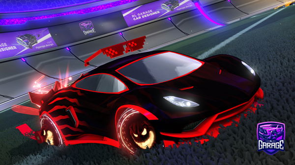 A Rocket League car design from NissanSkyline10