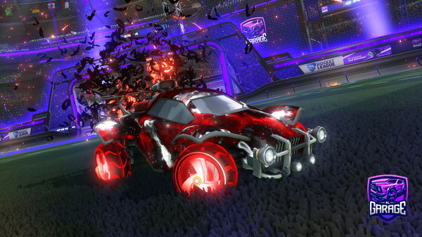 A Rocket League car design from Vermosca