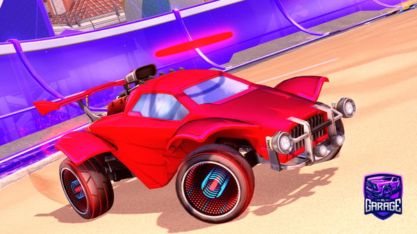 A Rocket League car design from wiiiiiiiild