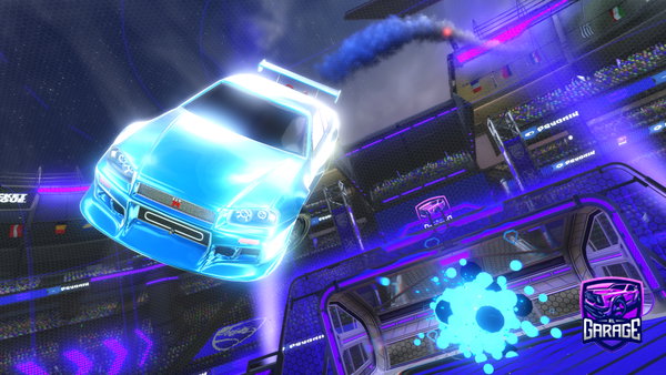 A Rocket League car design from Ryxz123333