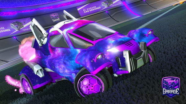 A Rocket League car design from IsakTheNerd