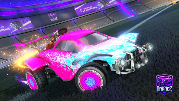 A Rocket League car design from An1on1