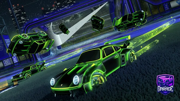 A Rocket League car design from pecehnz
