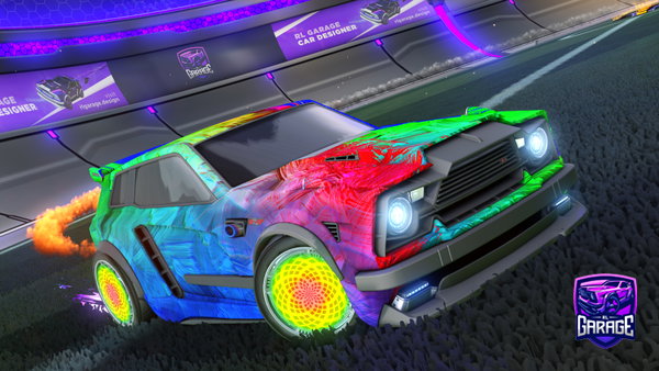 A Rocket League car design from Abduuu