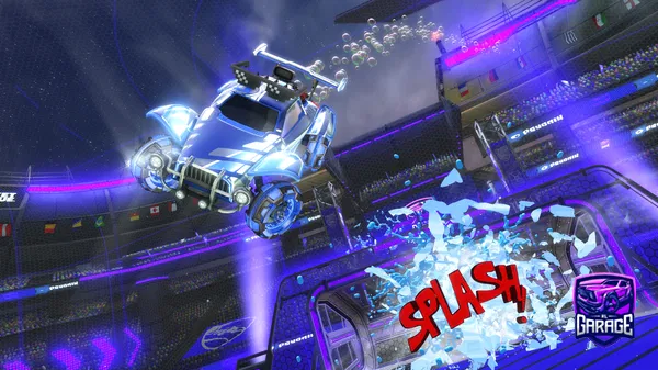 A Rocket League car design from DWhitty