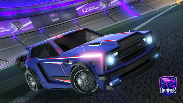 A Rocket League car design from Deathman401