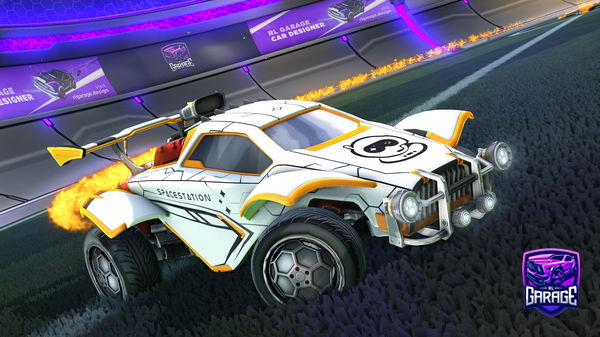 A Rocket League car design from LividRL