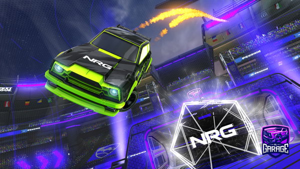 A Rocket League car design from clippedulol